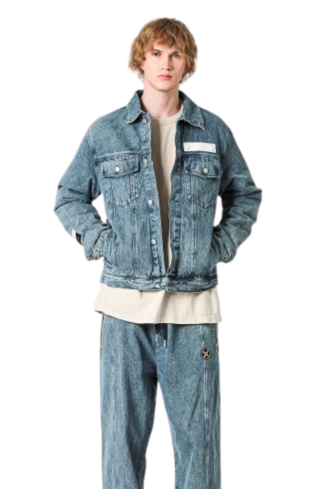 Chaqueta Vaquera MWM Teddy Azul
