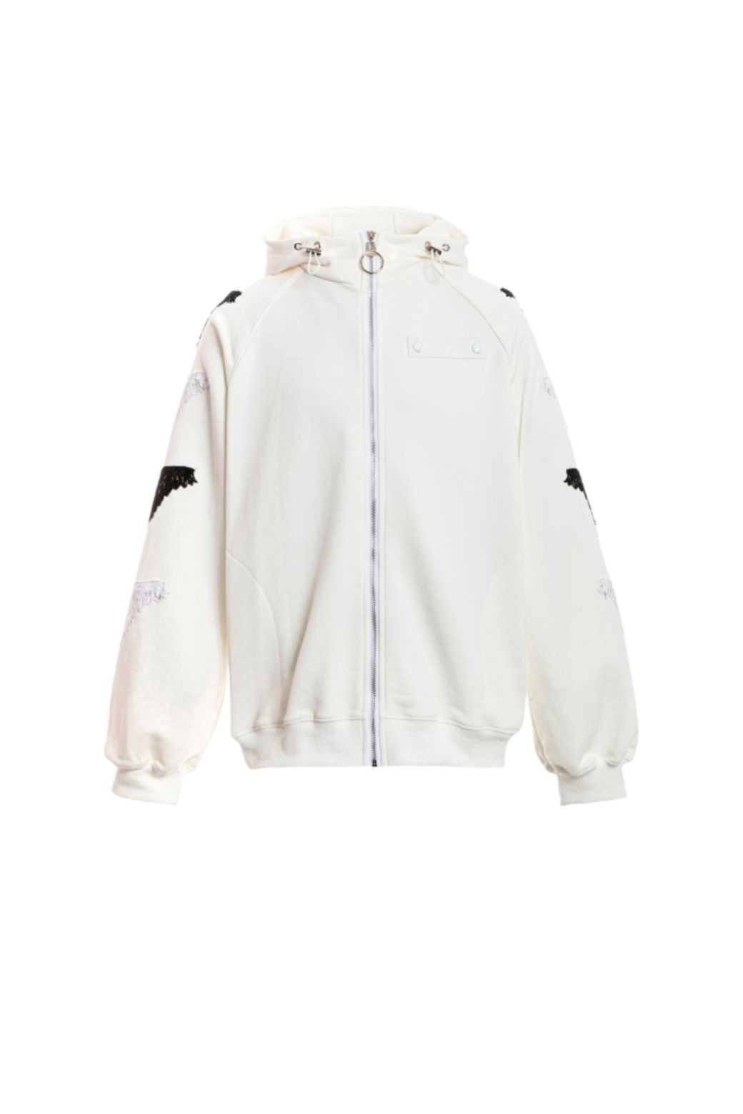 Sudadera MWM Alas Capucha Blanca