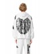 Sudadera MWM Alas Capucha Blanca