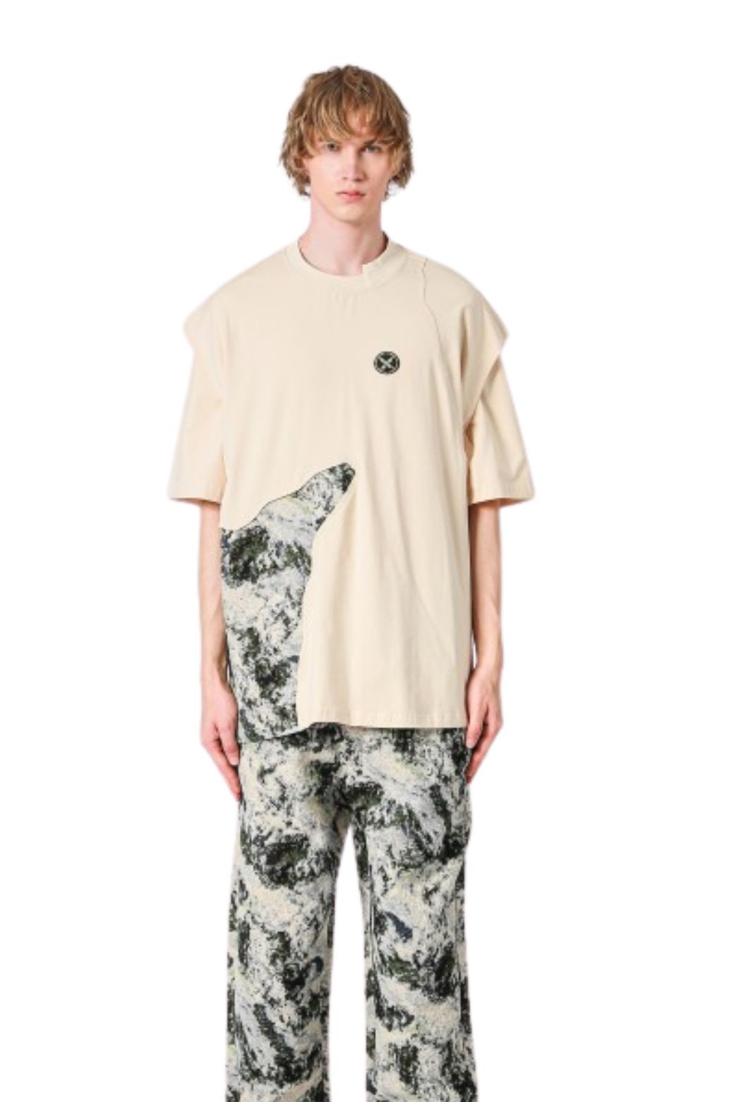 Camiseta MWM Jacquard Beige