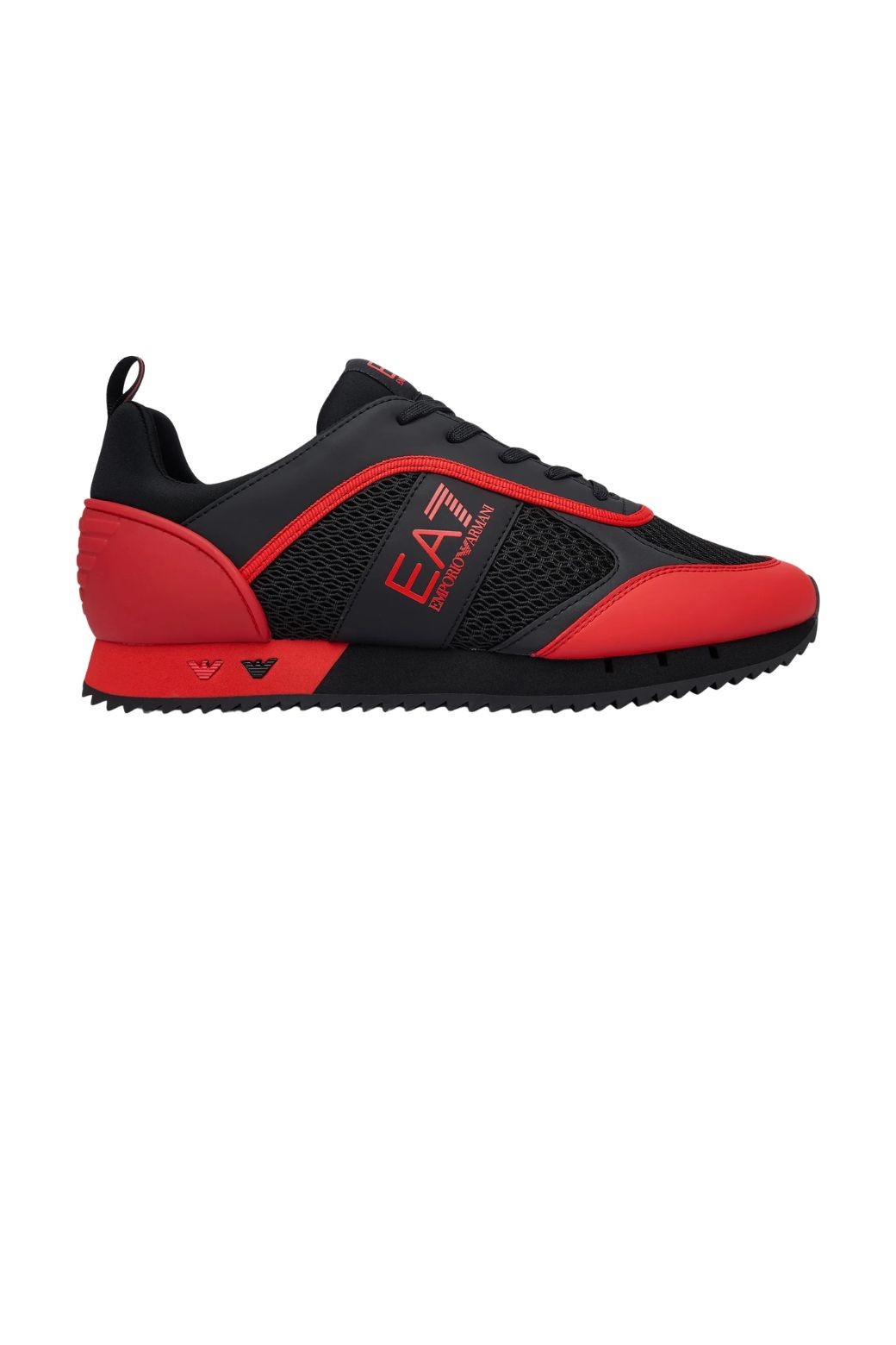 Zapatillas EA7 Emporio Armani Trainer Negra y Roja