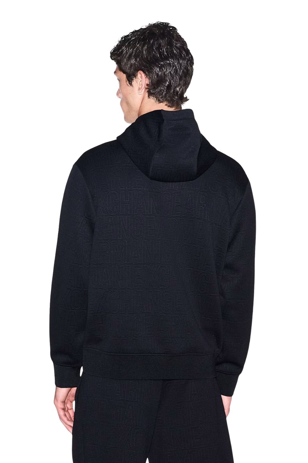 Sudadera Armani Exchange Jacquard Negra