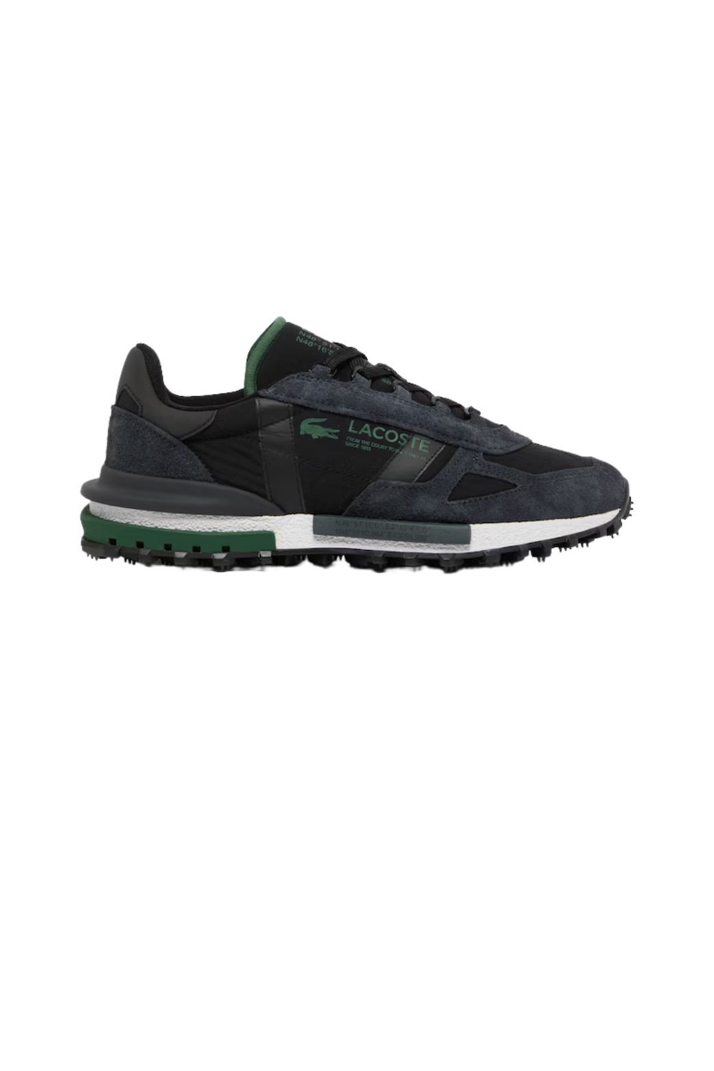 Zapatillas Lacoste Elite Active Negra y Verde