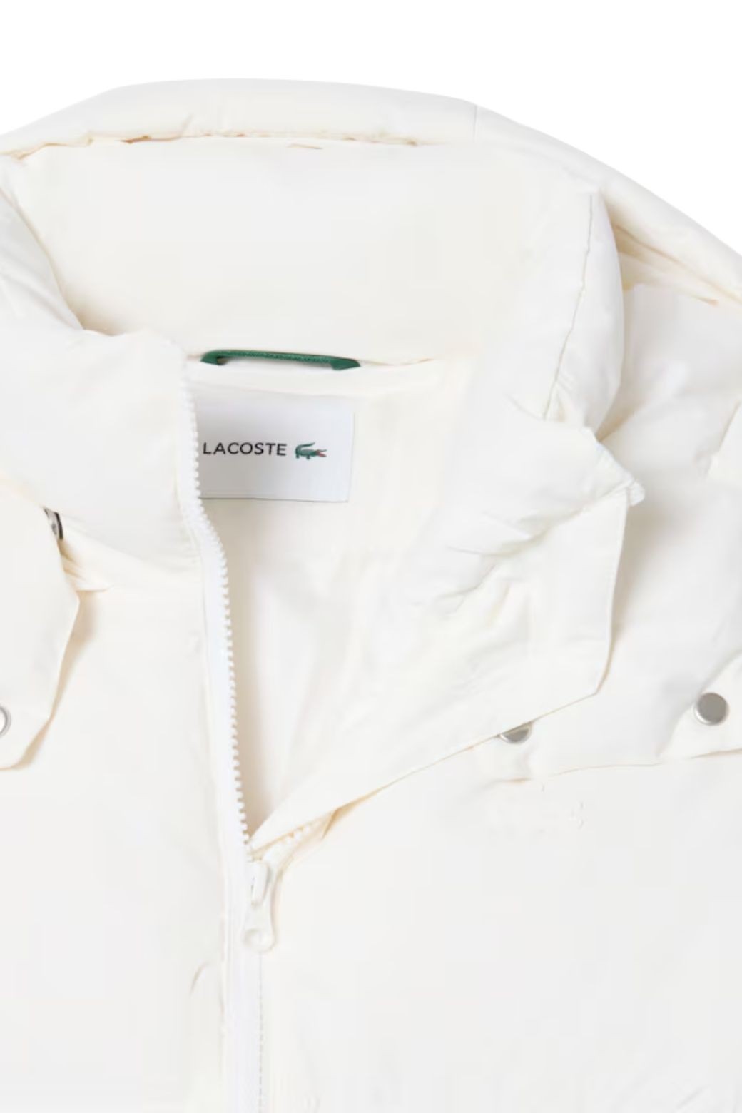 Abrigo Lacoste Hidrofugo Blanco