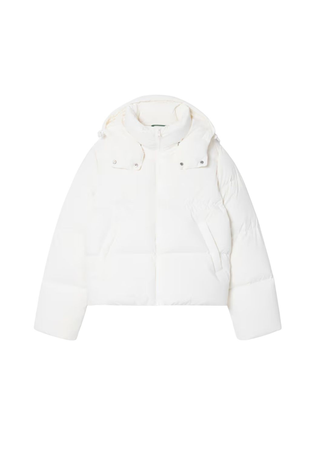 Abrigo Lacoste Hidrofugo Blanco