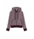 Sudadera Lacoste Monogram Burdeos