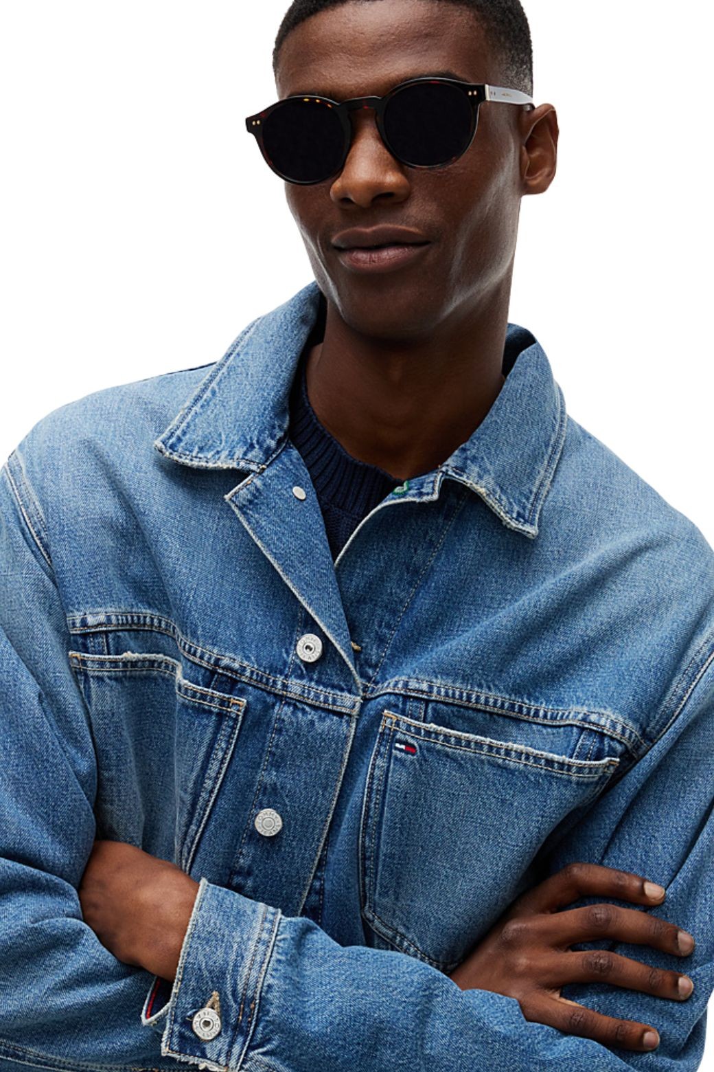 Chaqueta Tommy Jeans Denim Trucker Azul