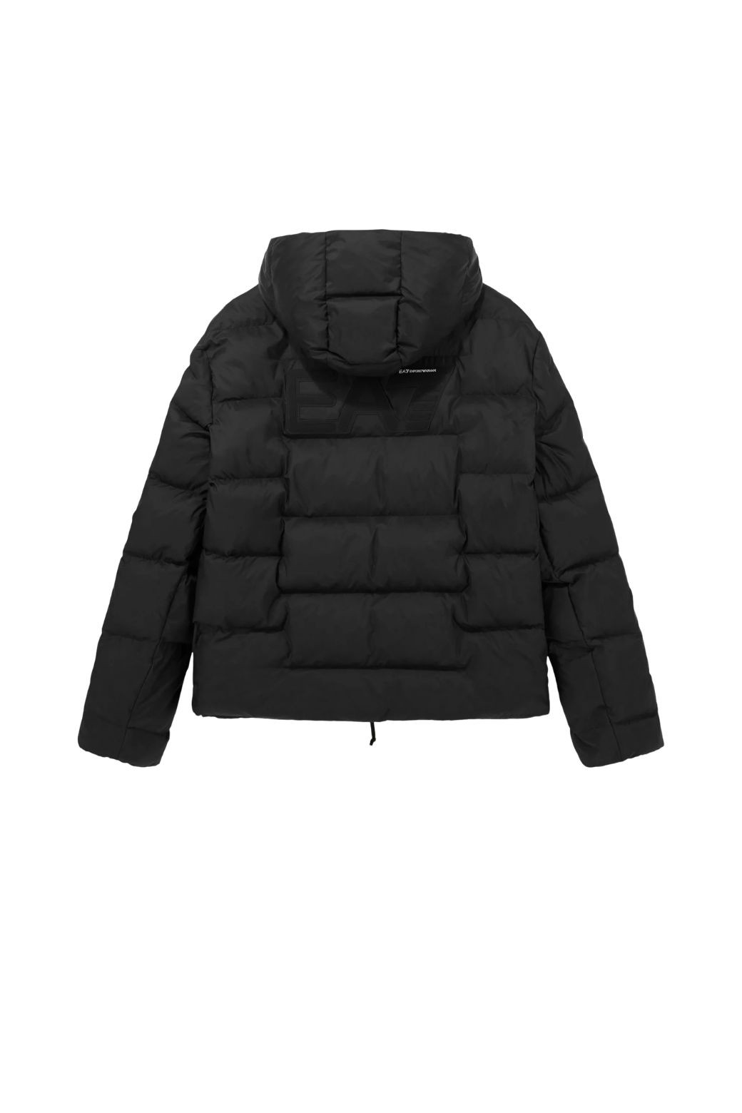 Abrigo EA7 Emporio Armani Regular Fit Negro