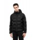 Abrigo EA7 Emporio Armani Regular Fit Negro