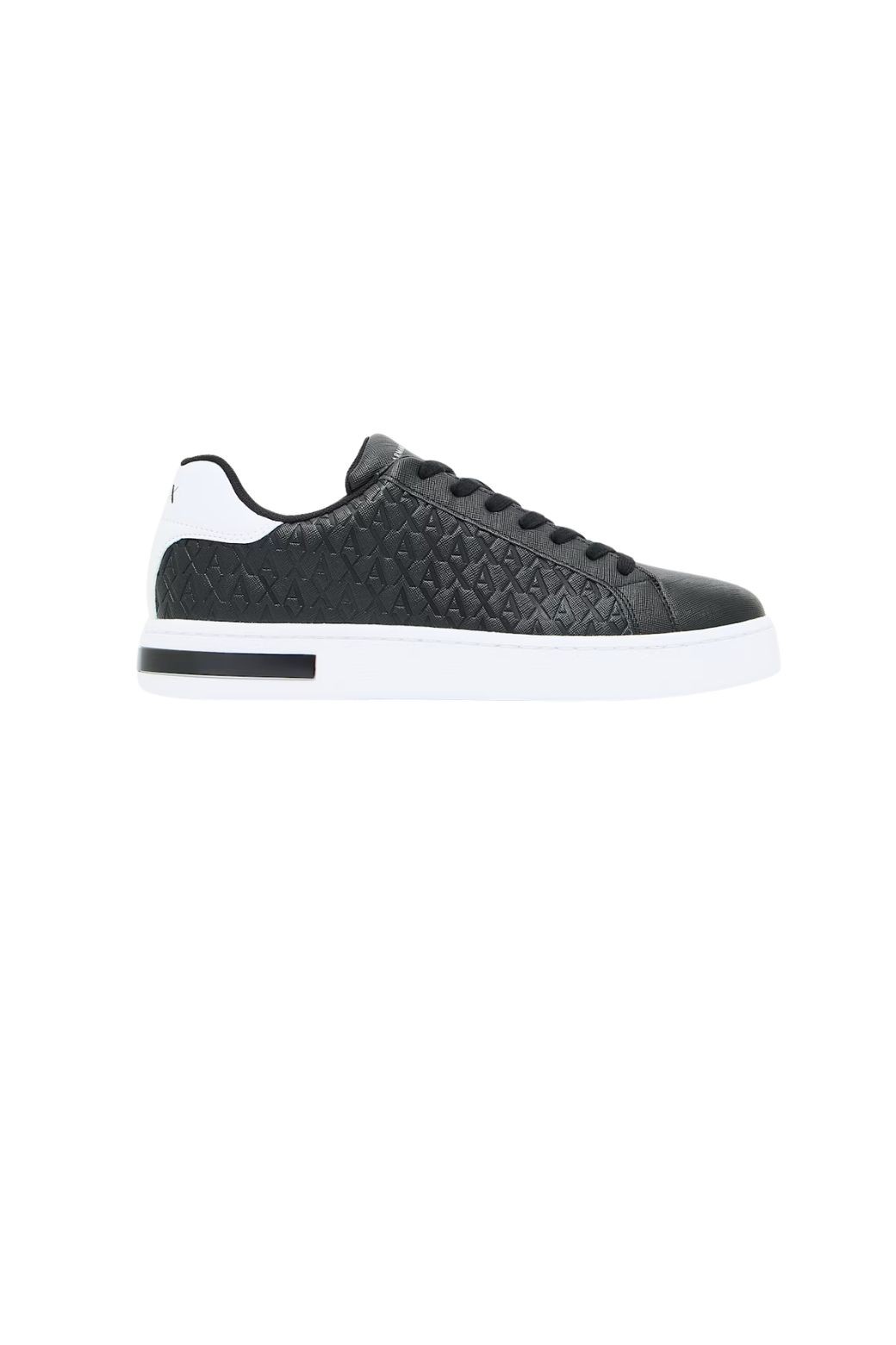 Zapatillas Armani Exchange Multilogo Negra