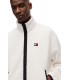 Abrigo Tommy Jeans Badge Relaxed Blanco
