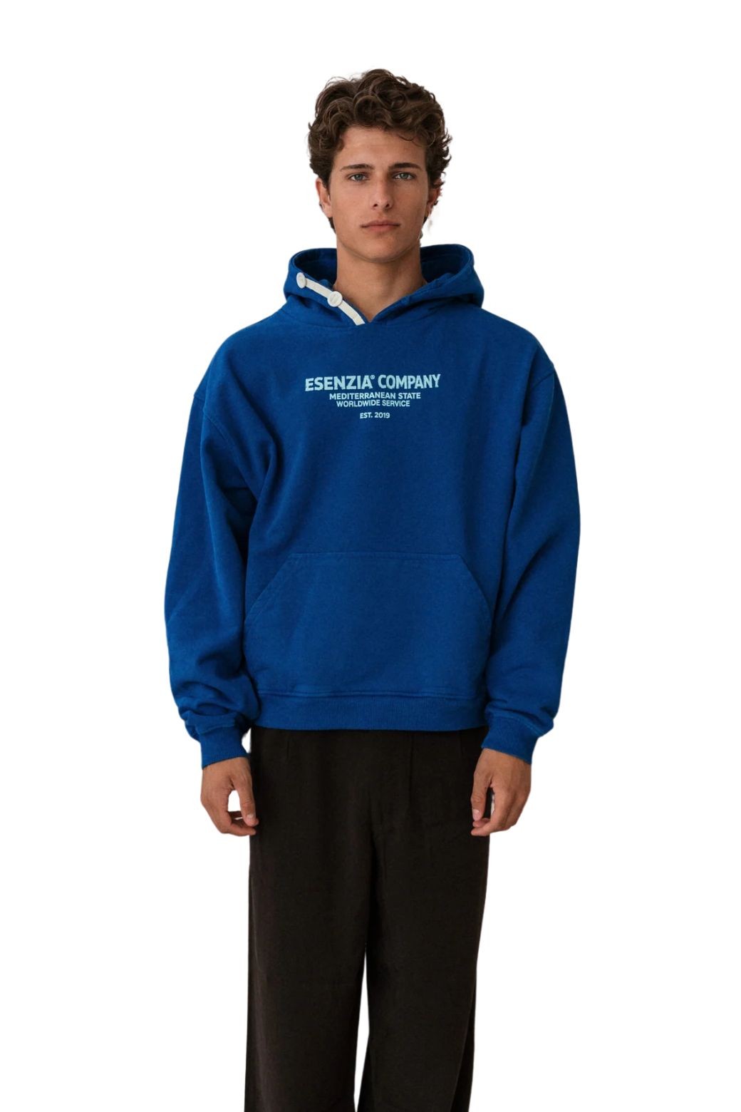 Sudadera Esenzia Wave Azul