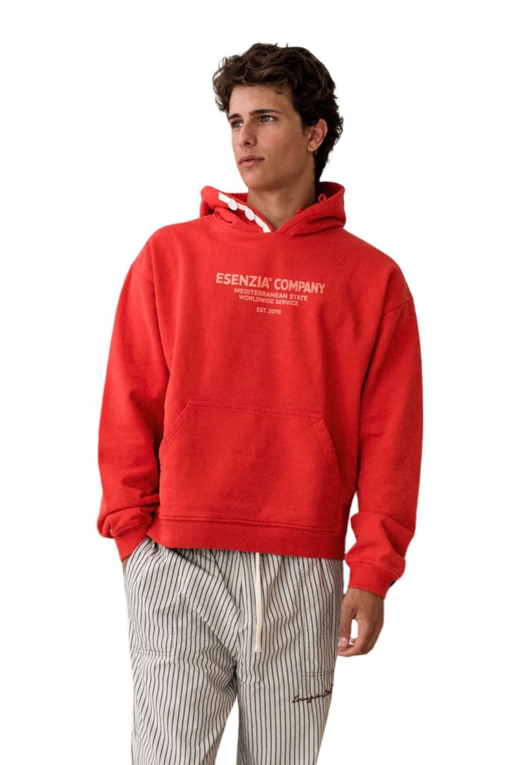 Sudadera Esenzia Horizon Roja
