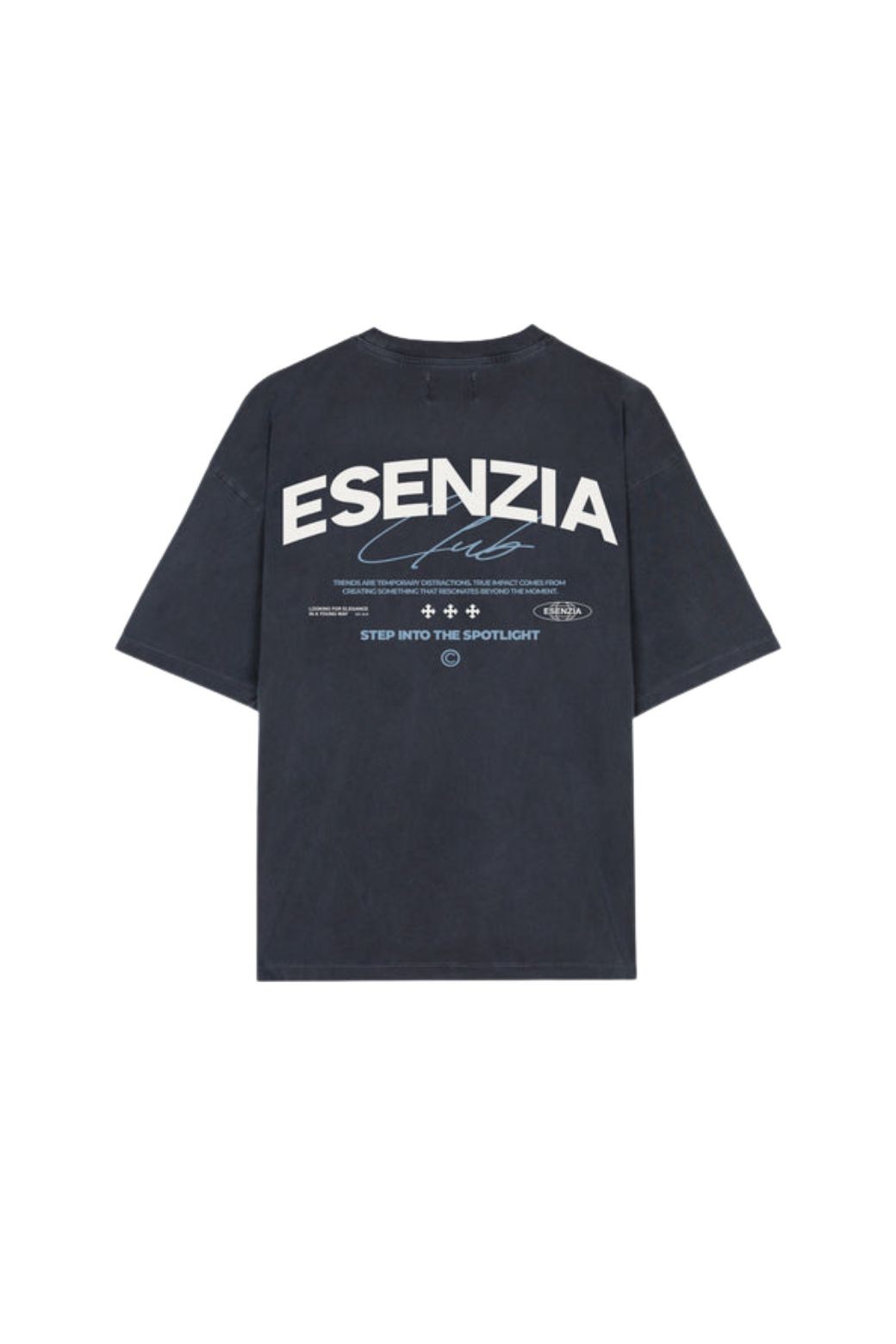 Camiseta Esenzia Iron Signature Tee Gris