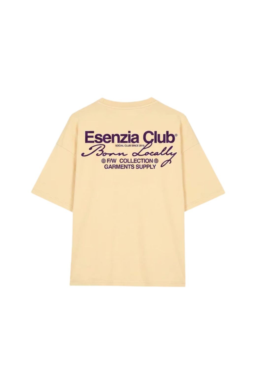 Camiseta Esenzia Butter Reserve Amarilla