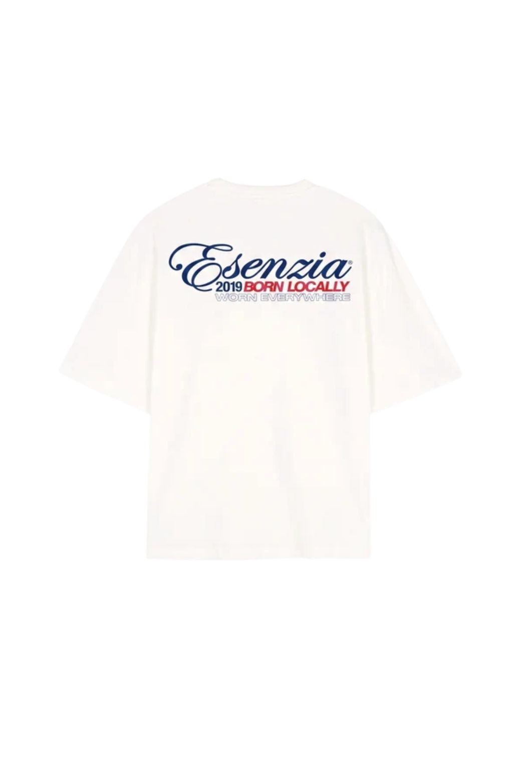 Camiseta Esenzia Oatmel Local Blanca
