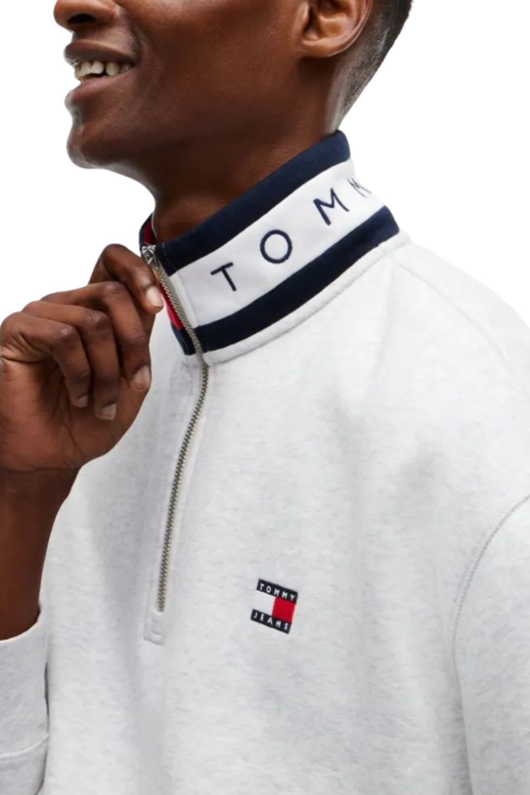Chaqueta Tommy Jeans Branded Gris