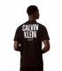 Camiseta Calvin Klein Block Font Negra