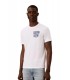 Camiseta Calvin Klein Block Font Blanca