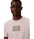 Camiseta Calvin Klein Boxed Beige