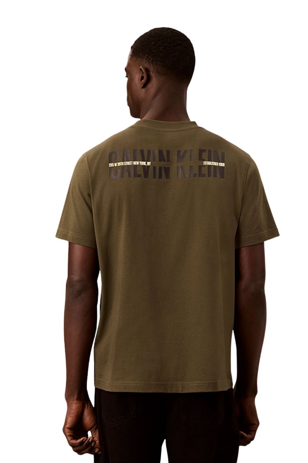 Camiseta Calvin Klein Easy Kaki