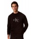 Sudadera Calvin Klein Monograma Negra