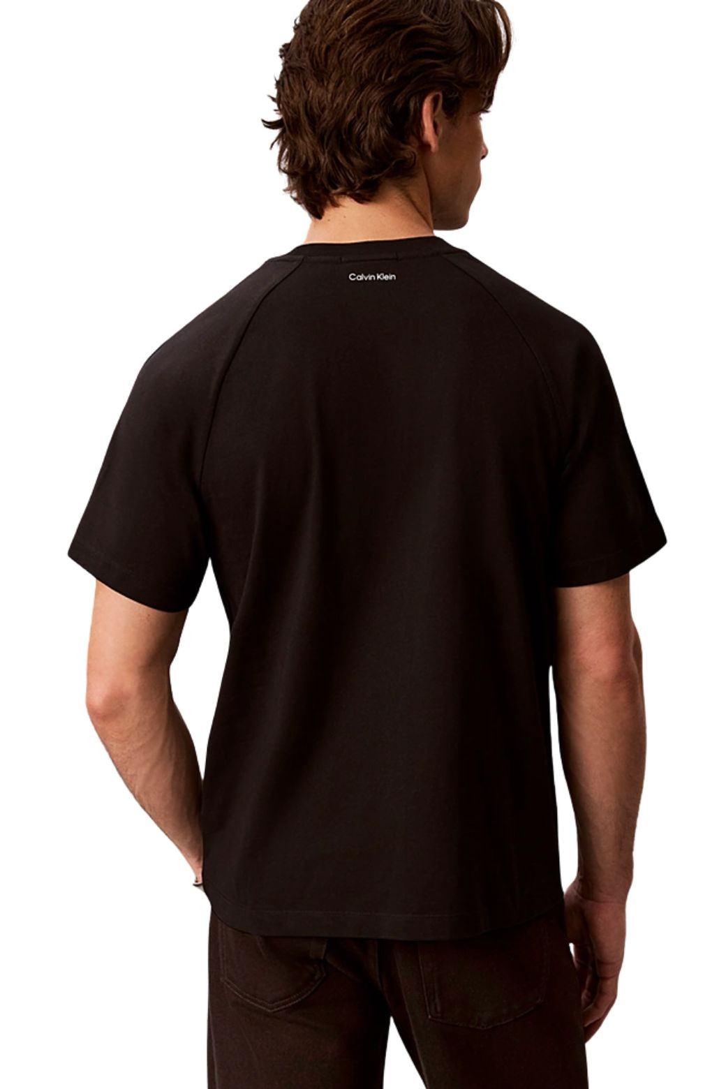 Camiseta Calvin Klein Franjas Negro