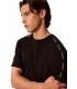 Camiseta Calvin Klein Franjas Negro