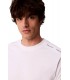 Camiseta Calvin Klein Franjas Blanca