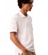 Polo Calvin Klein Franjas Blanco