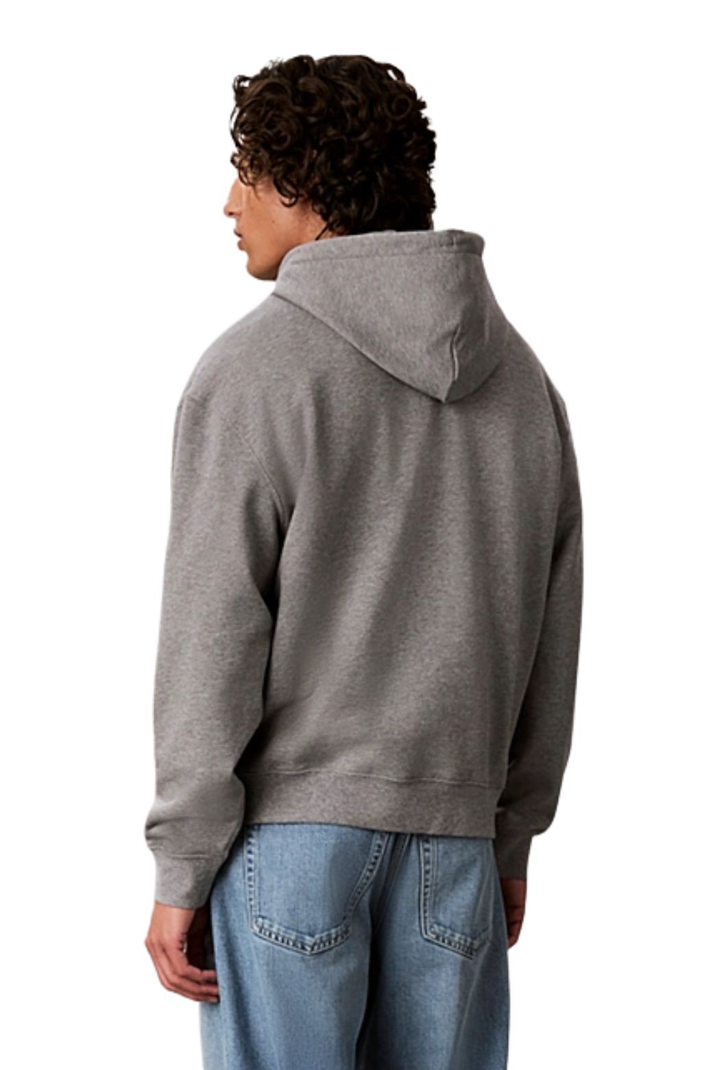 Sudadera Calvin Klein Fleece Gris