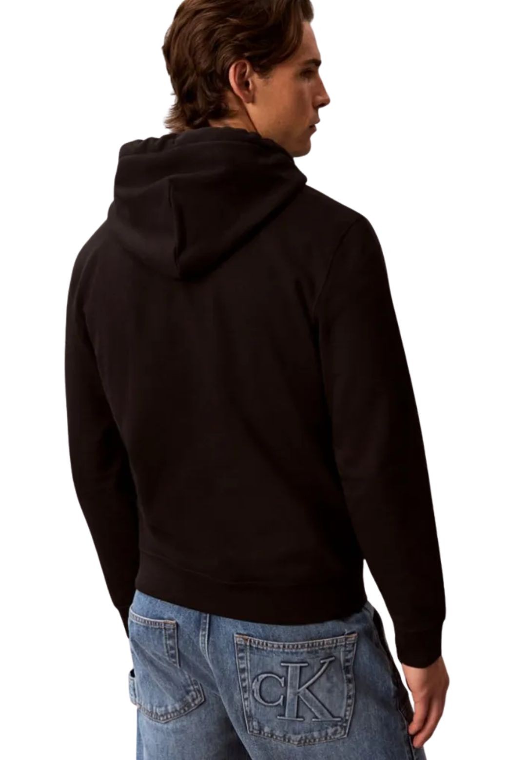 Sudadera Calvin Klein Fleece Negra