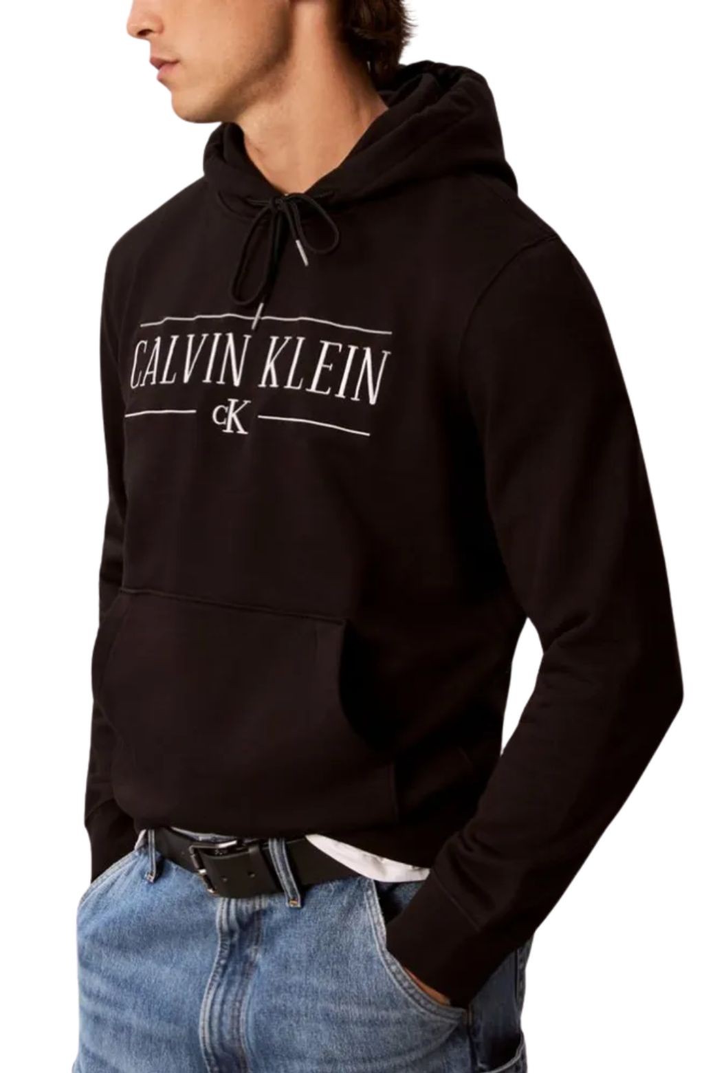 Sudadera Calvin Klein Fleece Negra