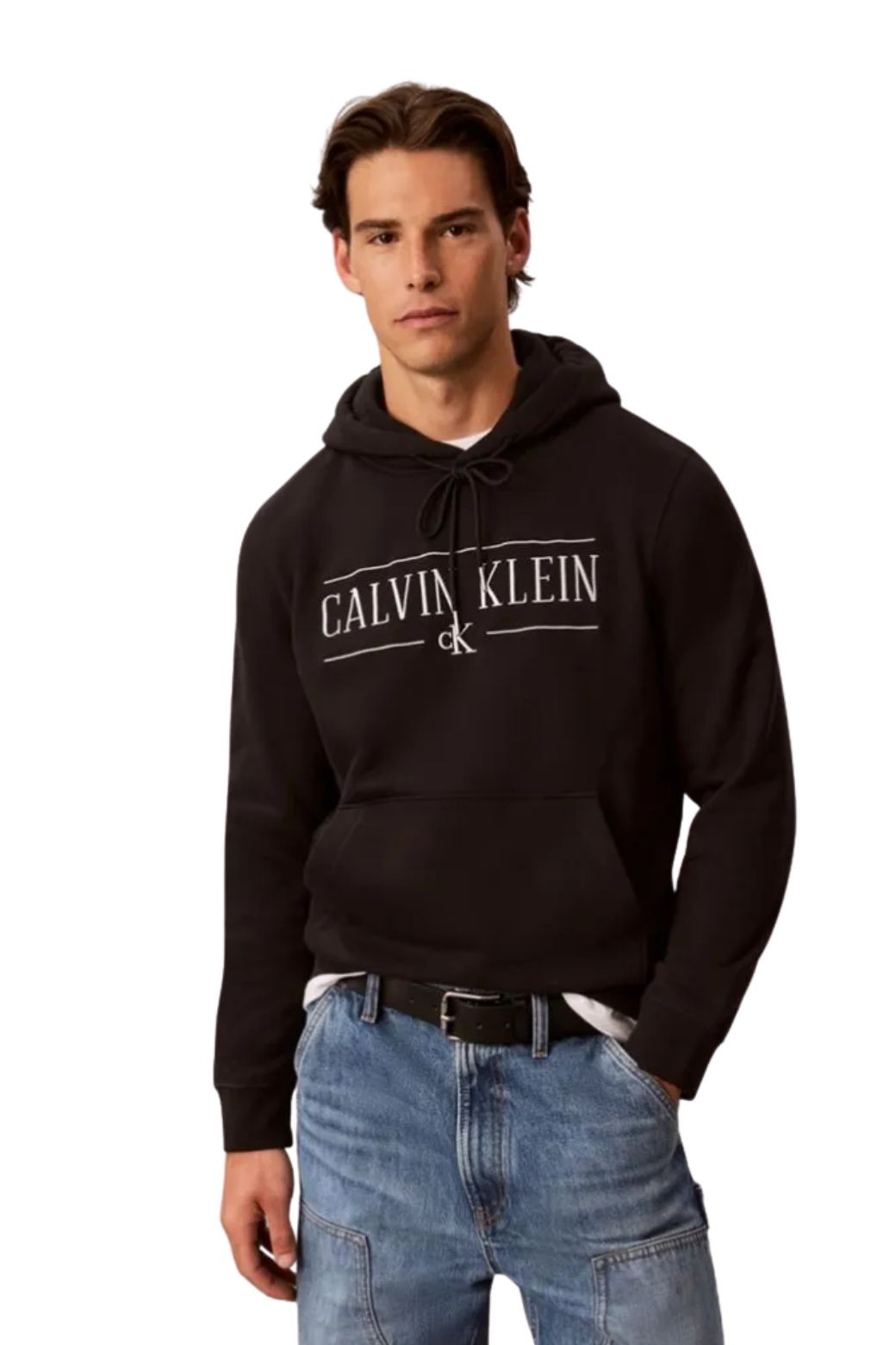 Sudadera Calvin Klein Fleece Negra