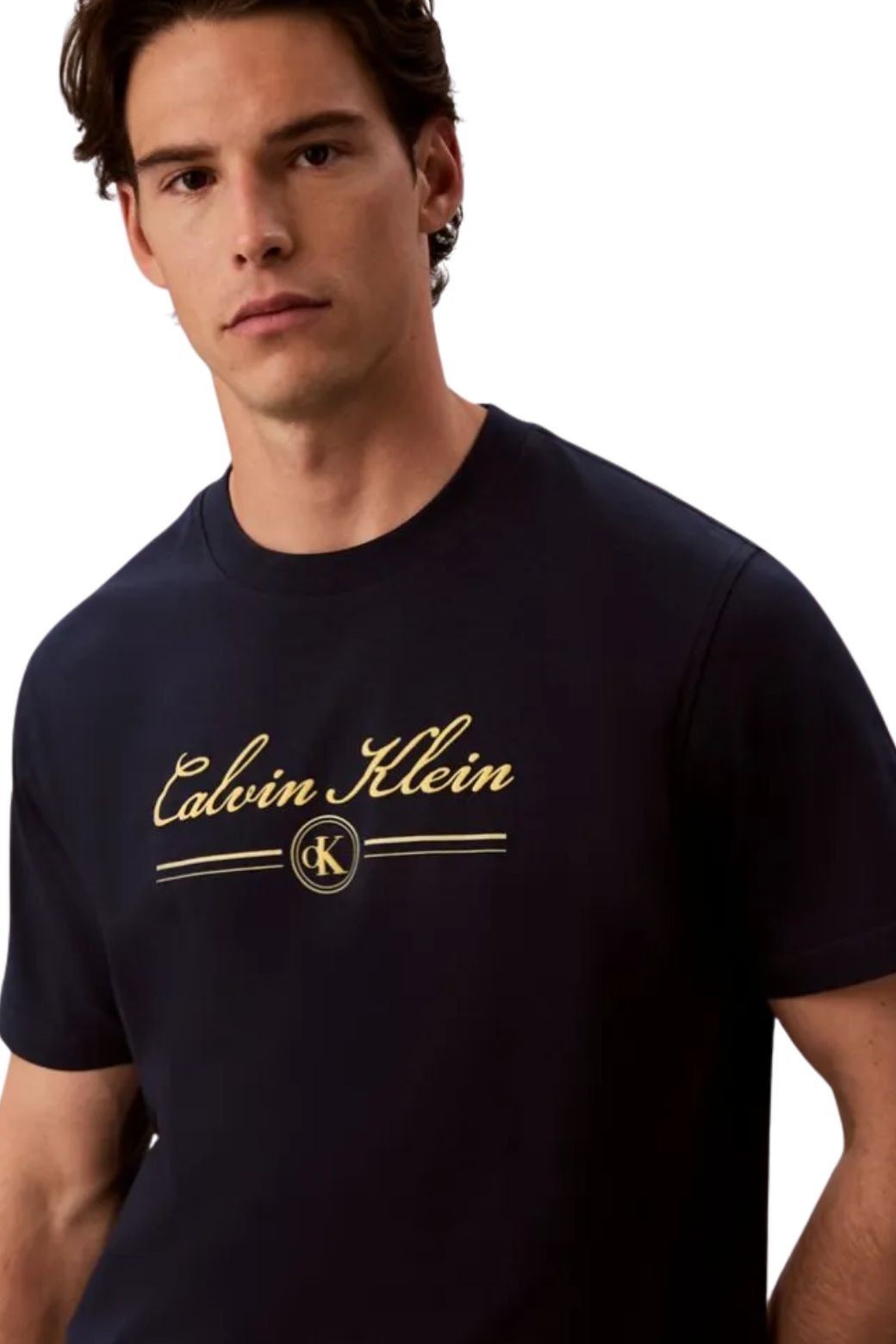 Camiseta Calvin Klein Script Azul marino