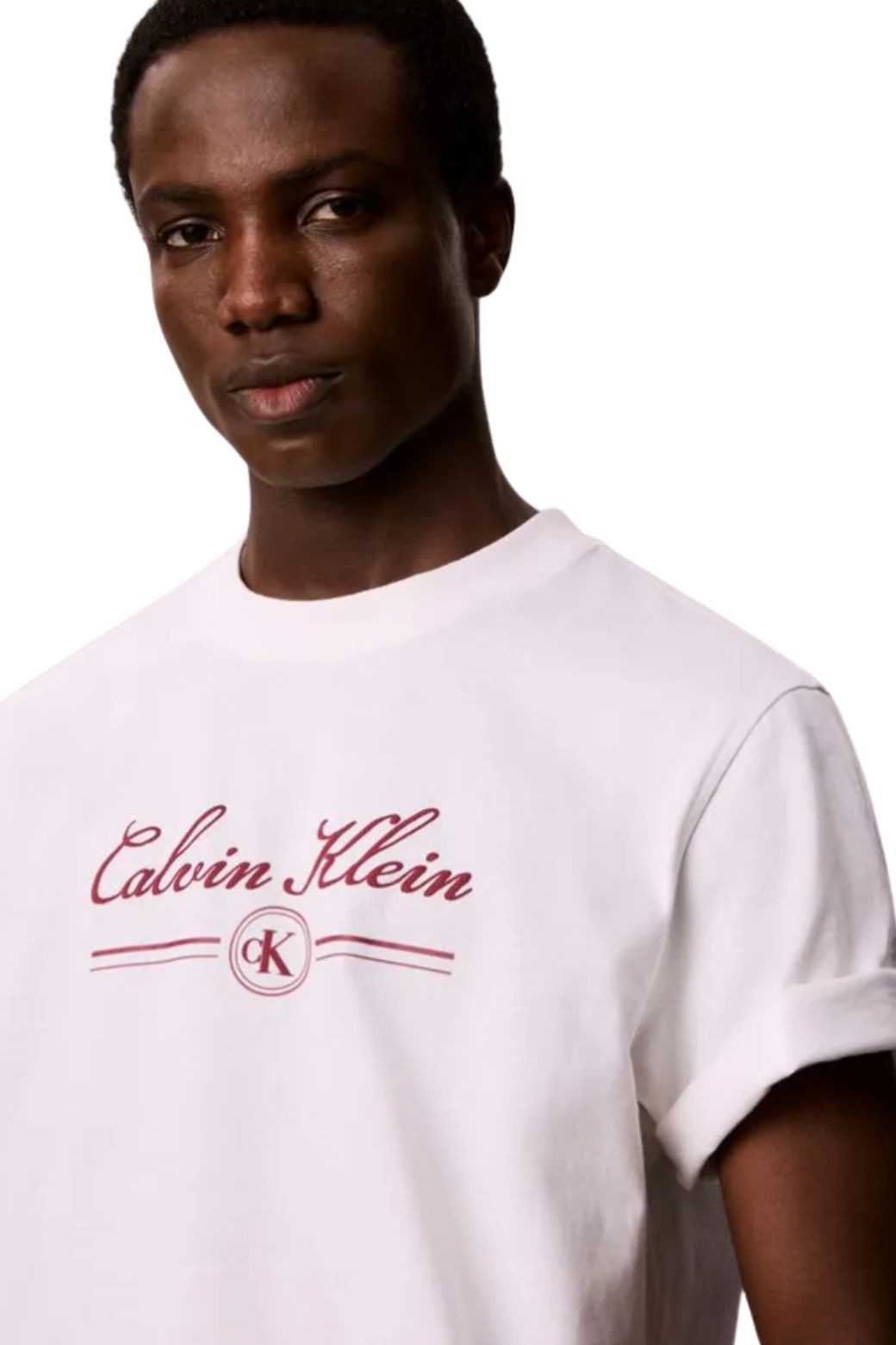Camiseta Calvin Klein Script Blanca