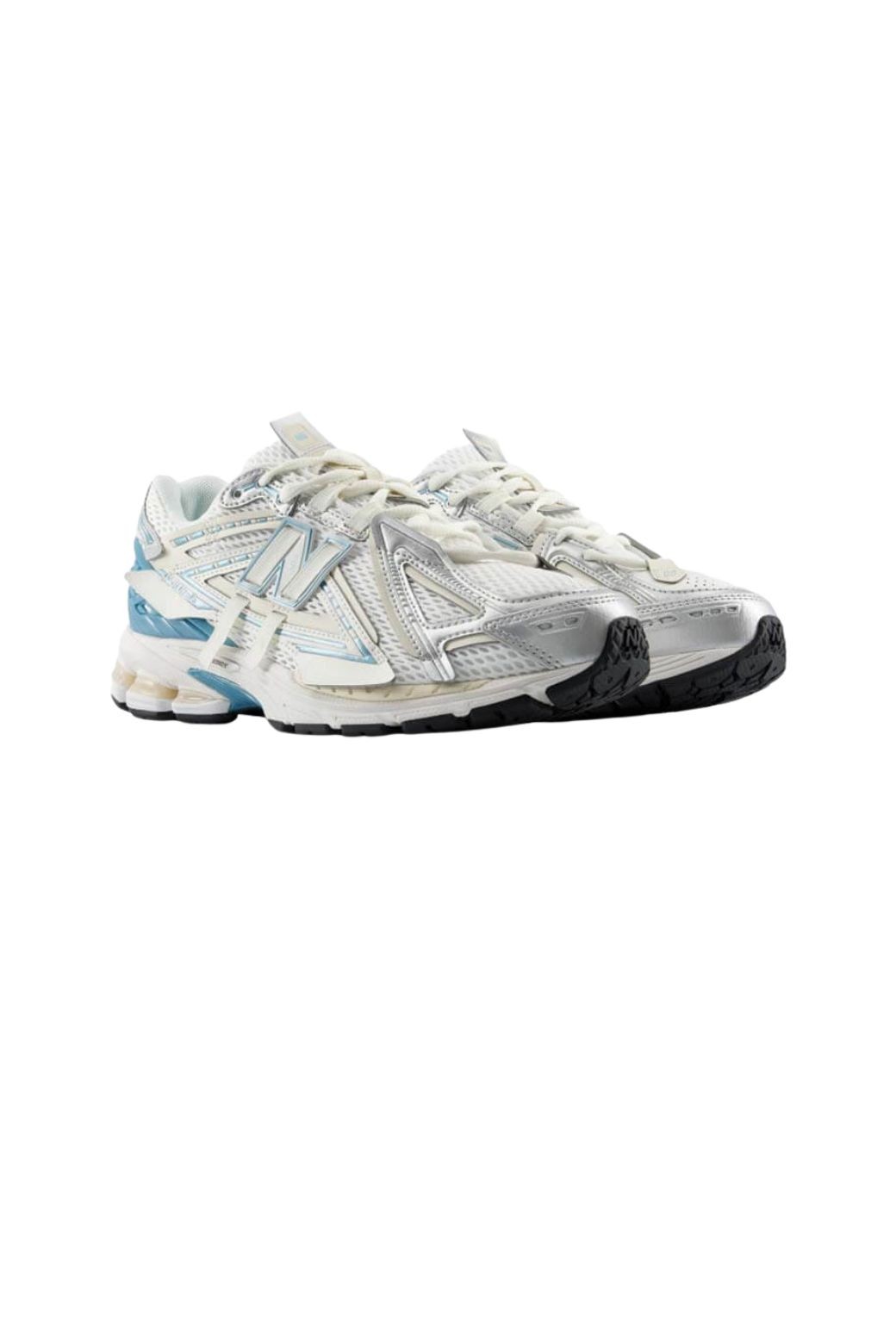 Zapatillas New Balance 1906 Plata y Azul