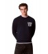 Sudadera Calvin Klein 350Terry Azul marino