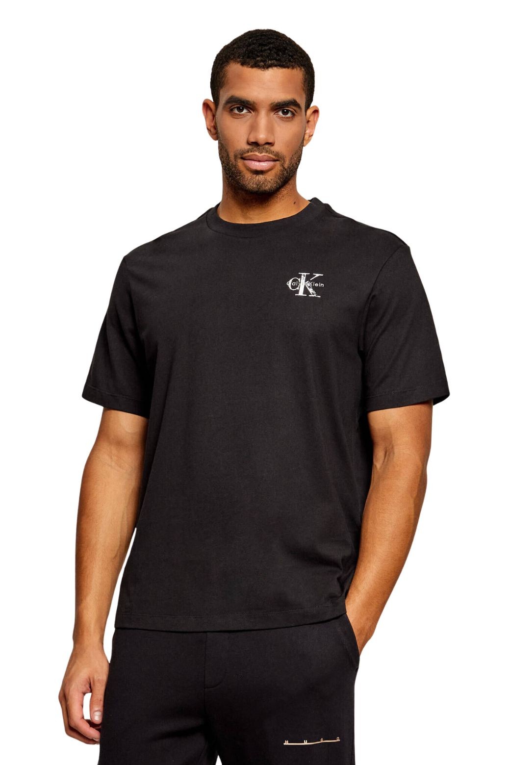 Camiseta Calvin Klein Distress Negra