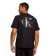 Camiseta Calvin Klein Distress Negra