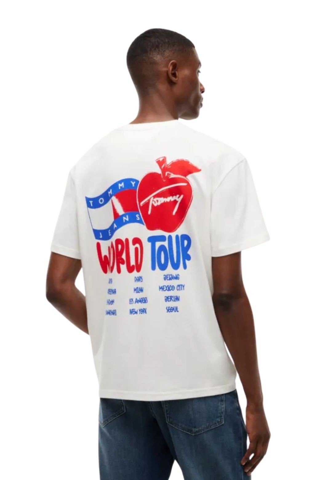 Camiseta Tommy Jeans RLX Vintage Blanca