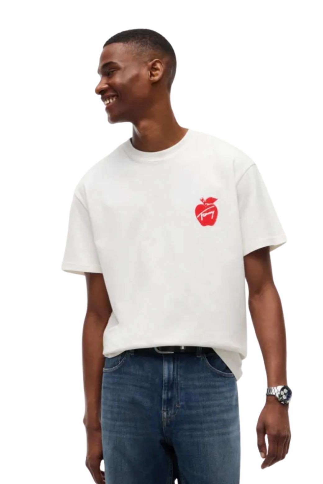 Camiseta Tommy Jeans RLX Vintage Blanca
