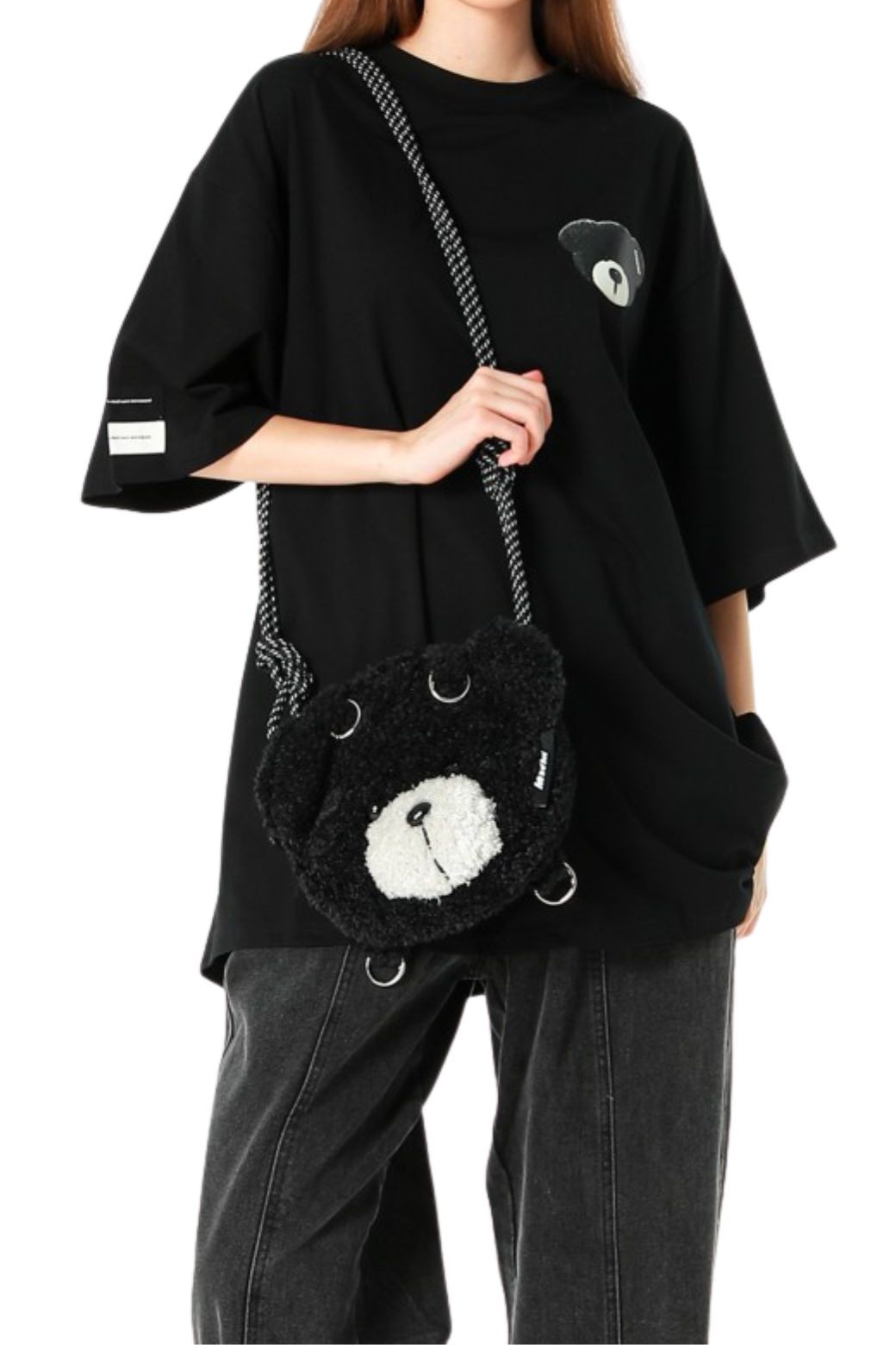 Bolso MWM Mini Teddy Negro
