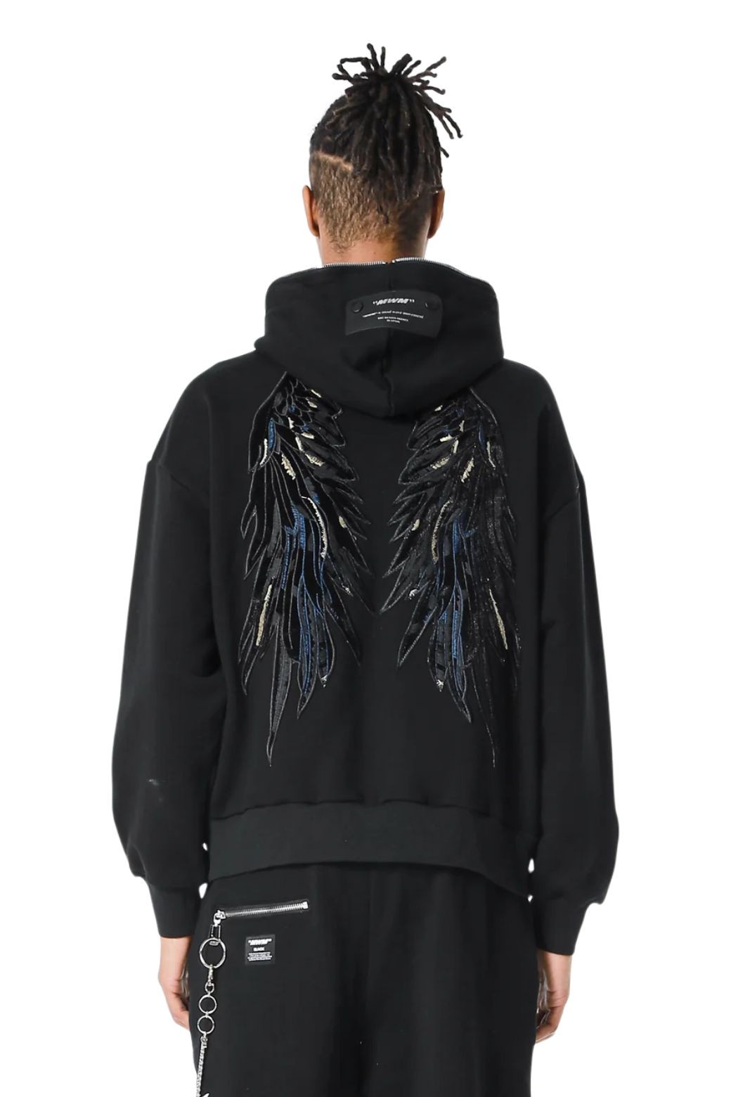 Sudadera MWM Stars Alas Negra