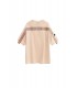 Camiseta MWM Tiras Beige