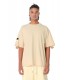Camiseta MWM Tiras Beige