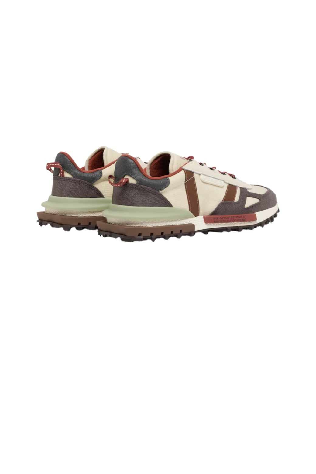 Zapatillas Lacoste Elite Active Beige y Verde