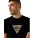 Camiseta Guess Triangle Logo Negra