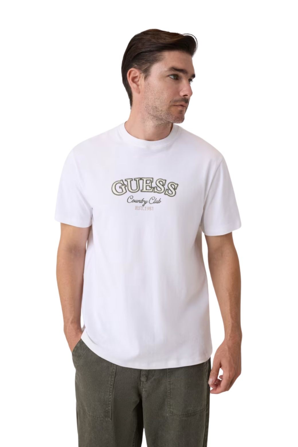 Camiseta Guess Country Club Blanca