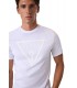 Camiseta Guess Triangle Core Blanca